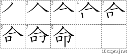 Stroke Order Diagram