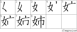 Stroke Order Diagram