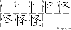 Stroke Order Diagram