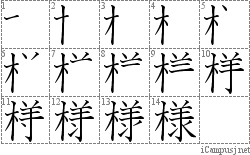 Stroke Order Diagram