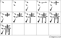 Stroke Order Diagram